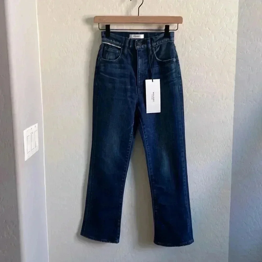Moussy MV Emma Cropped Flare- Hi Jeans